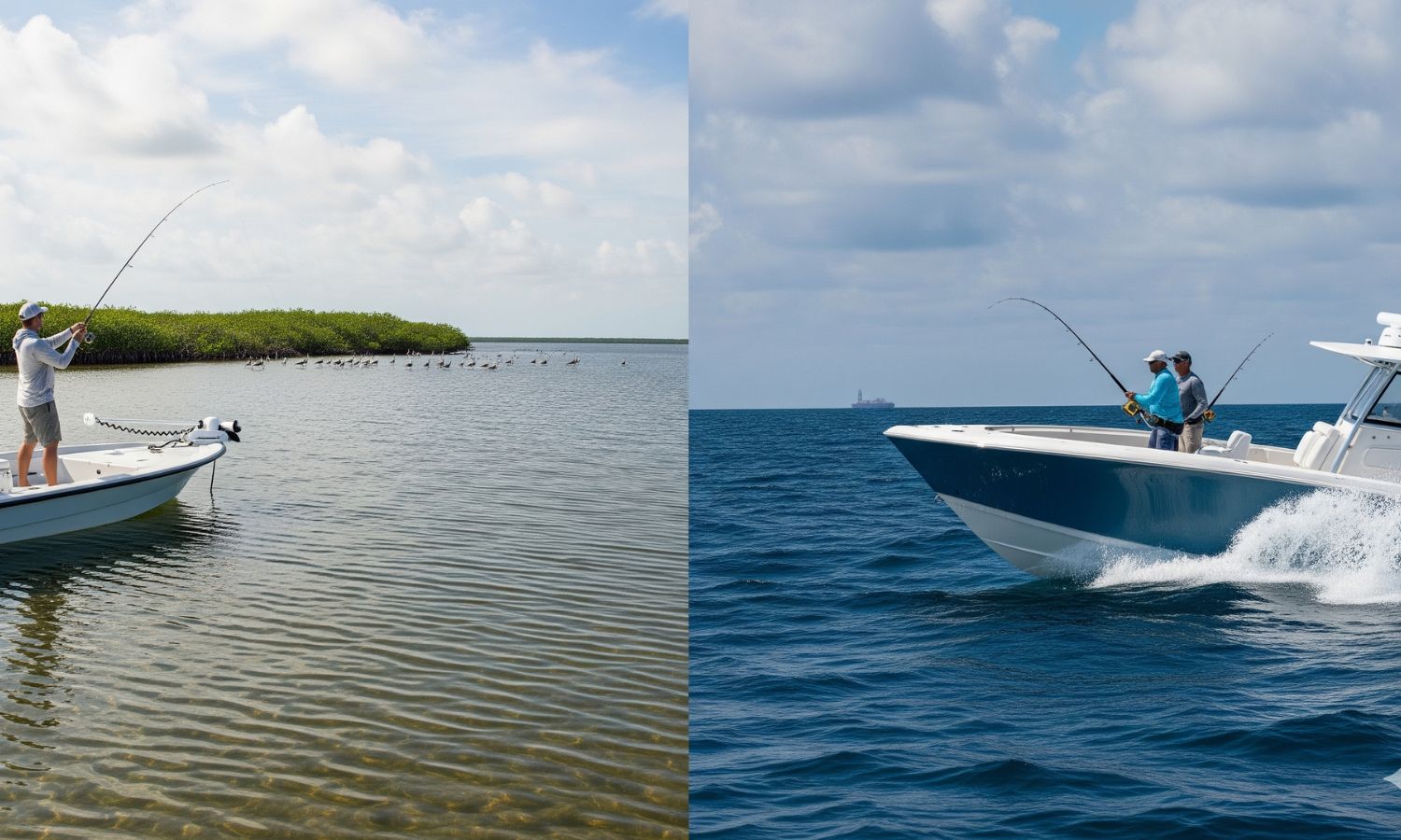 Inshore vs Offshore Fishing